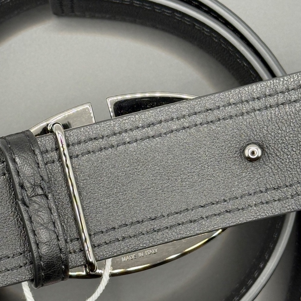Valentino Garavani V-Logo "The Bold Edition" Men’s Belt – Calfskin – Size IT 95 - Picture 4 of 6